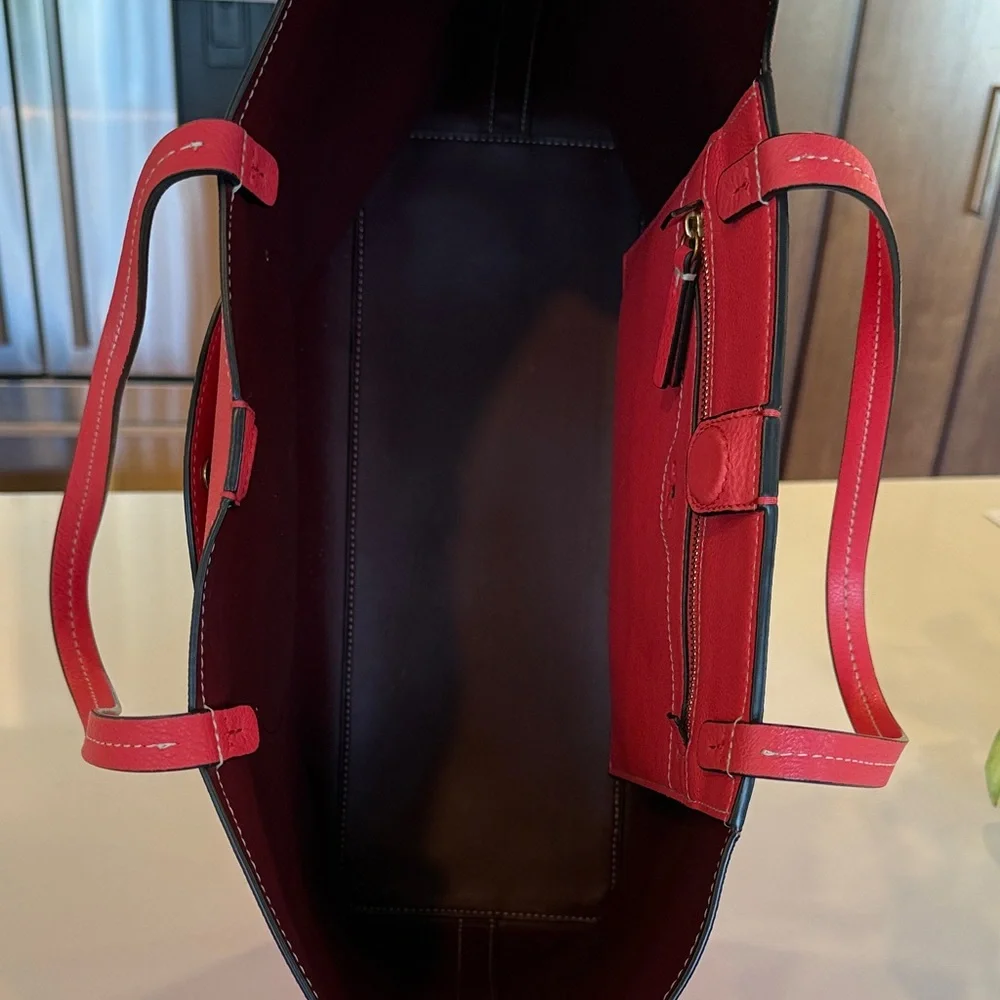 *SOLD* Tory Burch Perforated Leather Tote - Picture 12 of 12